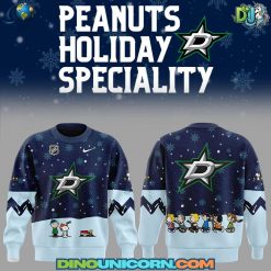 Dallas Stars NHL Peanuts x Snoopy Night Sweatshirt