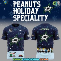 Dallas Stars NHL Peanuts x Snoopy Night T-Shirt