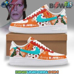David Bowie Merry Christmas Air Force 1 Sneaker