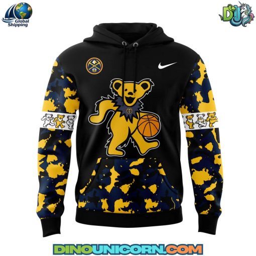 Denver Nuggets NBA x Grateful Dead Night Hoodie