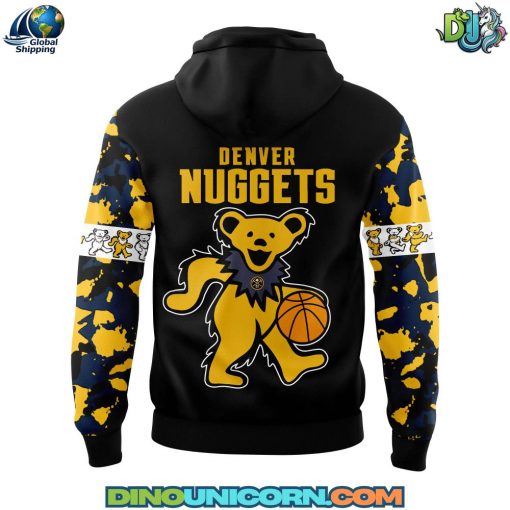 Denver Nuggets NBA x Grateful Dead Night Hoodie