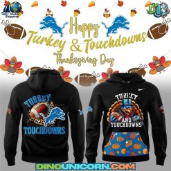Detroit Lions NFL Happy Thanksgiving Day Hoodie