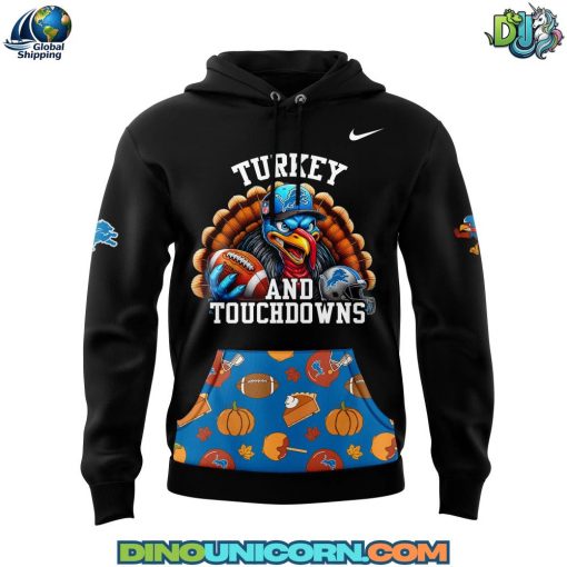 Detroit Lions NFL Happy Thanksgiving Day Hoodie