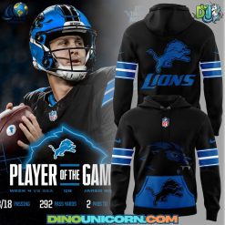 Detroit Lions NFL Uniform Black Hoodie