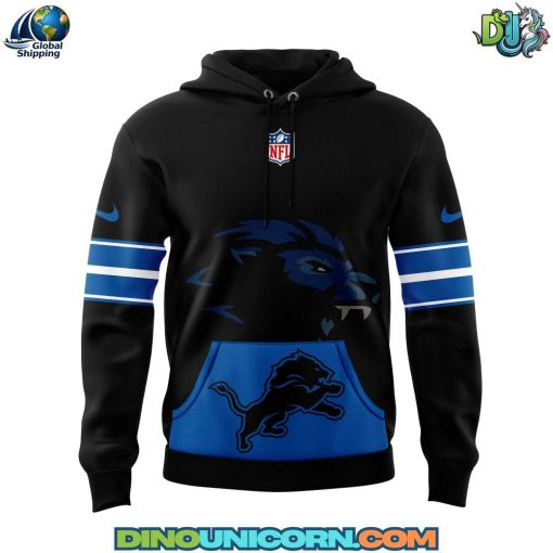 Detroit Lions NFL Uniform Black Hoodie