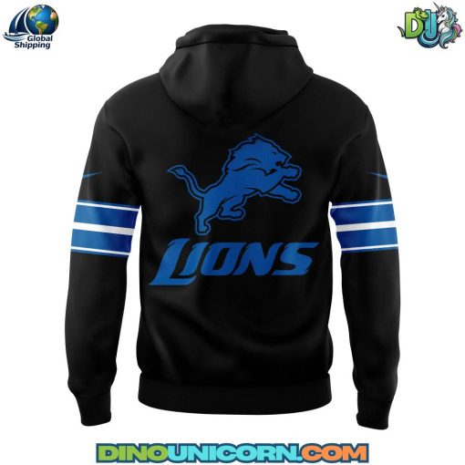 Detroit Lions NFL Uniform Black Hoodie