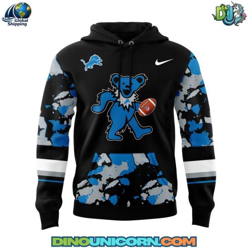 Detroit Lions NFL x Grateful Dead Night Hoodie
