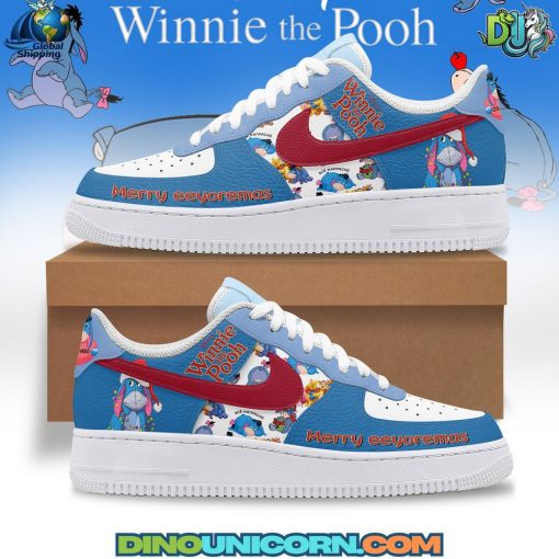 Eeyore Merry Christmas Air Force 1 Sneaker