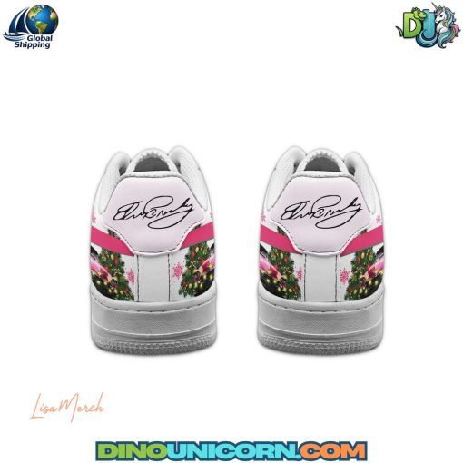 Elvis Presley Merry Christmas Air Force 1 Sneaker