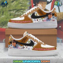 George Strait Merry Christmas Air Force 1 Sneaker