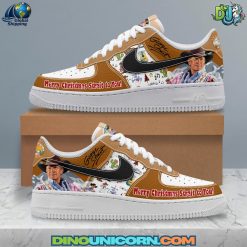 George Strait Merry Christmas Air Force 1 Sneaker