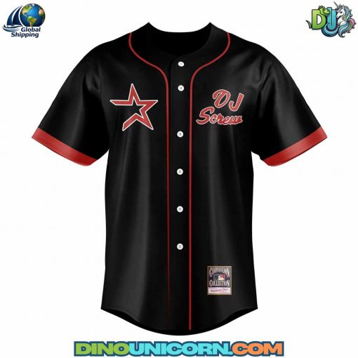 Houston Astros MLB x DJ Screw Baseball Jersey