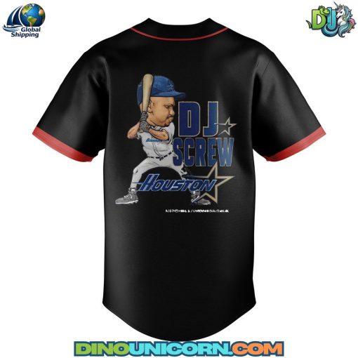 Houston Astros MLB x DJ Screw Baseball Jersey