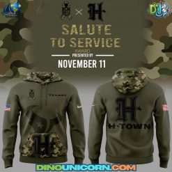 Houston Texans NFL New Army Camo Pullover Hoodie