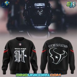 Houston Texans NFL UNIFORM Battle Black Sweatshirt