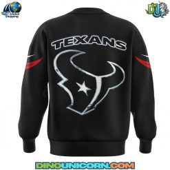 Houston Texans NFL UNIFORM Battle Black Sweatshirt