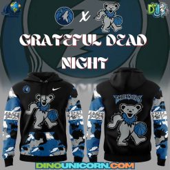 Minnesota Timberwolves NBA x Grateful Dead Night Hoodie