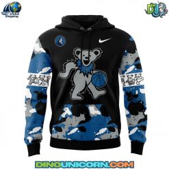 Minnesota Timberwolves NBA x Grateful Dead Night Hoodie