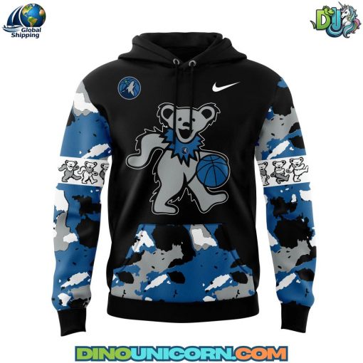 Minnesota Timberwolves NBA x Grateful Dead Night Hoodie