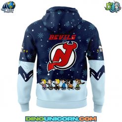 New Jersey Devils NHL Peanuts x Snoopy Night Nike Hoodie