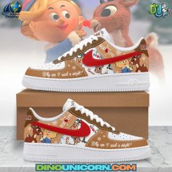 Rudolph the Red-Nosed Reindeer Air Force 1 Sneaker