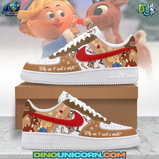 Rudolph the Red-Nosed Reindeer Air Force 1 Sneaker
