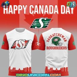 Saskatchewan Roughriders CFL 2025 Canada Day T-shirt