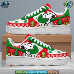 Snoopy Merry Christmas Air Force 1 Sneaker
