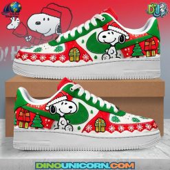 Snoopy Merry Christmas Air Force 1 Sneaker