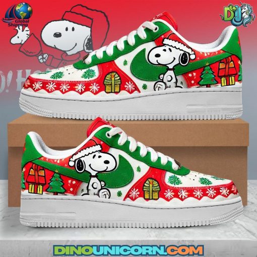 Snoopy Merry Christmas Air Force 1 Sneaker