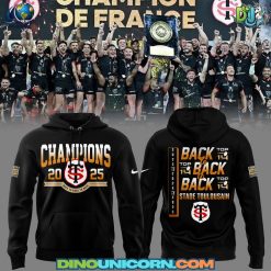 Stade Toulousain Champions TOP 14 Rugby 2025 Hoodie