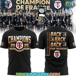 Stade Toulousain Champions TOP 14 Rugby 2025 T-shirt
