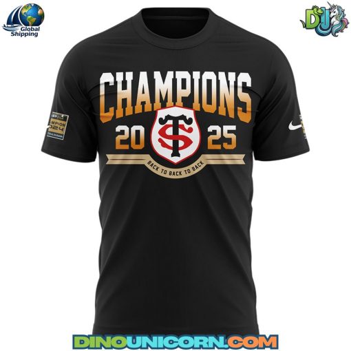 Stade Toulousain Champions TOP 14 Rugby 2025 T-shirt