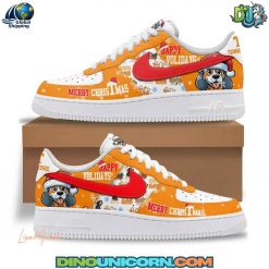Tennessee Volunteers NCAA Merry Christmas Air Force 1 Sneaker