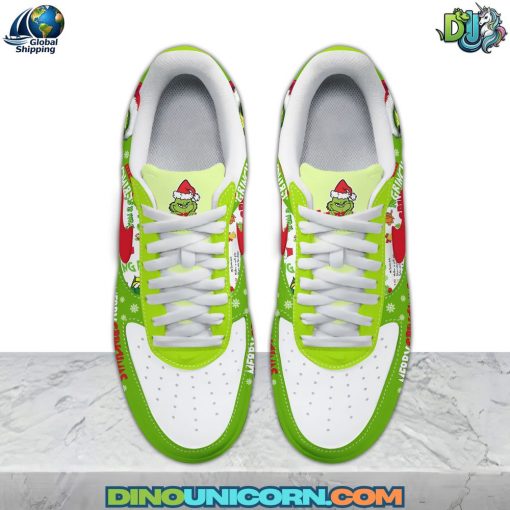 The Grinch Merry Grinchmas Air Force 1 Sneaker