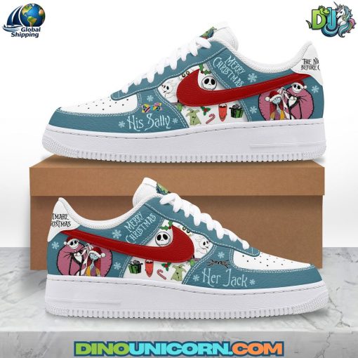 The Nightmare Before Christmas His Sally Her Jack Air Force 1 Sneaker