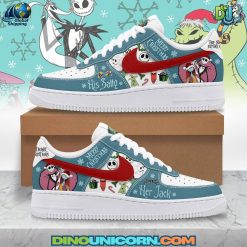 The Nightmare Before Christmas His Sally Her Jack Air Force 1 Sneaker