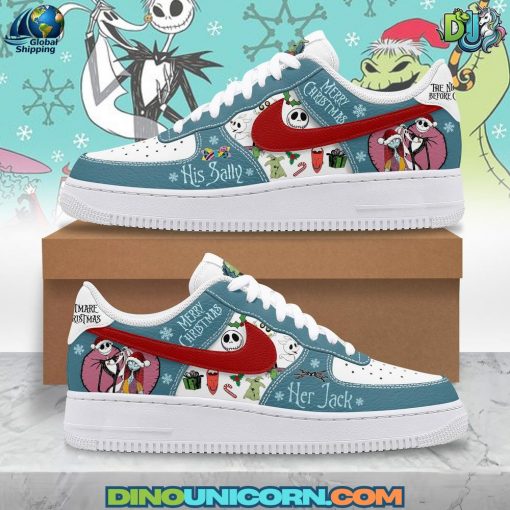 The Nightmare Before Christmas His Sally Her Jack Air Force 1 Sneaker