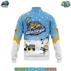 Toledo Walleye Hockey PEANUTS Baseball Jacket