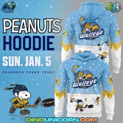 Toledo Walleye Hockey PEANUTS Hoodie
