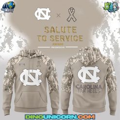 UNC Basketball Salute To Service Hoodie