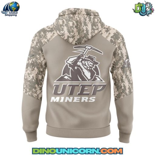 UTEP Miners Football NCAA Salute To Service Hoodie