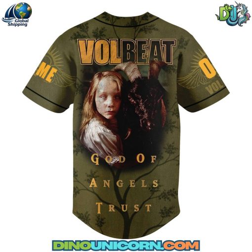 VOLBEAT God Of Angels Trust Baseball Jersey