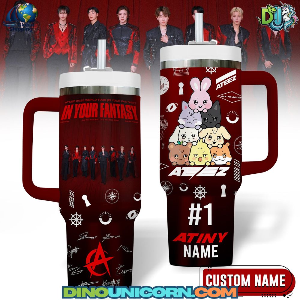 ATEEZ Stanley Tumbler Cup ATEEZ Stanley Tumbler Cup
