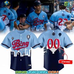 Binghamton Rumble Ponies MiLB Baseball Jersey