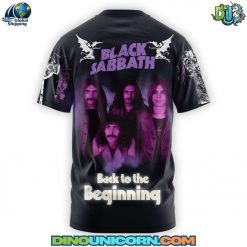 Black Sabbath Back to the Beginning Black T-shirt