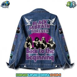 Black Sabbath Back to the Beginning Denim Jacket