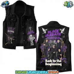 Black Sabbath Back to the Beginning Sleeveless Denim Jacket