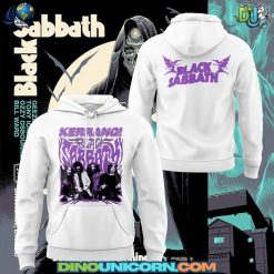 Black Sabbath Back to the Beginning White Hoodie