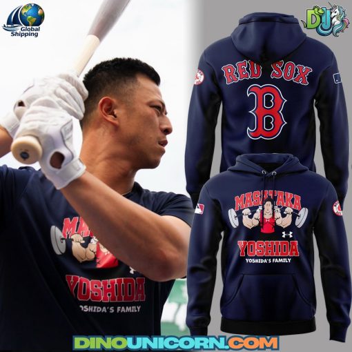 Boston Red Sox MLB x Masataka Yoshida’s Family Hoodie